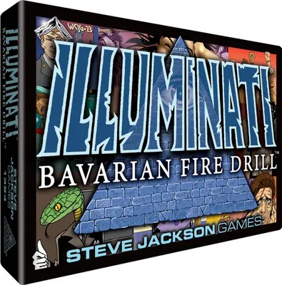 Produktbild von Illuminati: Bavarian Fire Drill - Kartenspiel Erweiterung - ENG Edition