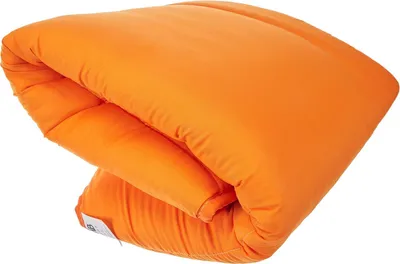Imagen del producto de Cama para perros Maxy, color naranja, 60x100 cm, ideal para perros grandes, apta para interiores y exteriores