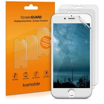 Produktbild von kwmobile 21924.2, Apple, iPhone 6 / 6S / 7 / 8, Staubresistent, Kratzresistent, 3 Stück(e)