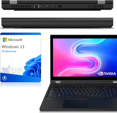 Obrázok produktu pre Notebook Lenovo Thinkpad P15 Gen 1 | Intel i9-10885H | 64 GB DDR4 | 1000 GB SSD | 15,6" 4K Ultra HD | Win11 | Grade A