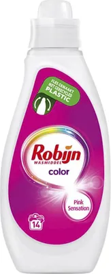 Produktbild von Robijn - Color - Flüssigwaschmittel - Pink Sensation - 14 Waschgänge - 700 ml - 1 Stück