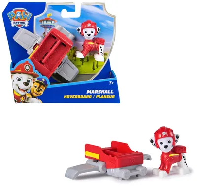 Image de La Pat’ Patrouille – Figurine Action Pup Marshall