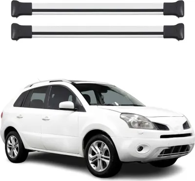 Produktbild von Dachträger Grundtäger für Renault Koleos mk2 2016-2025 75kg Alu Silber 2 tlg