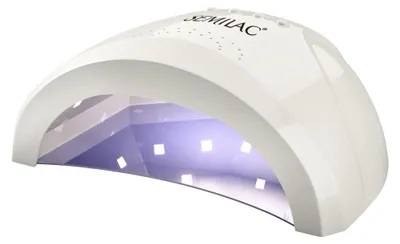 Produktbild von Semilac UV LED Nagellampe 24W/48 Dual-Power mit Sensor und Timer