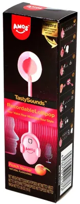 Produktbild von TastySounds Audio Lollipop 'Recordable Lollipop' Honey Peach
