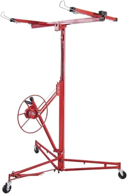 Produktbild von XXL Plattenheber für Rigipsplatten 140-350cm Arbeitshöhe höhenverstellbar, max 290cm Lastarmbreite und 70 kg Traglast