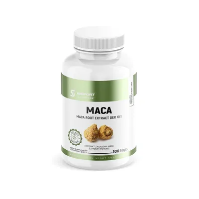 Produktbild von Maca 500 mg 100 Kapseln | Sexuelle Leistungsfähigkeit Energie