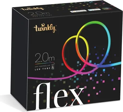 Image de Tube LED intelligent TWINKLY Flex (TWFL200STW-WEU) 192 LED RGB 2 m