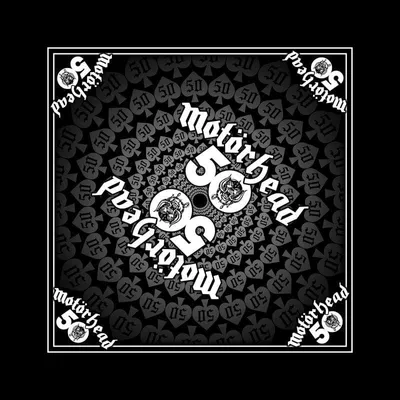 Produktbild von Motörhead Tuch Uni 50 Years schwarz Standard
