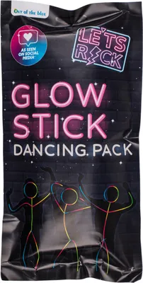 Obrázok produktu pre Glow Stick Dance Set 47 ks Glow Sticks Party Glow Stick Dancing Deco Light
