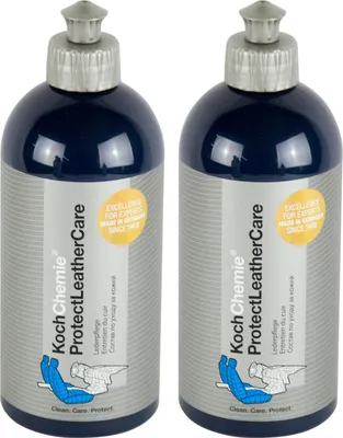 Produktbild von 2x KOCH CHEMIE Protect Leather Care Lederpflege Lederreiniger Reiniger 500 ml