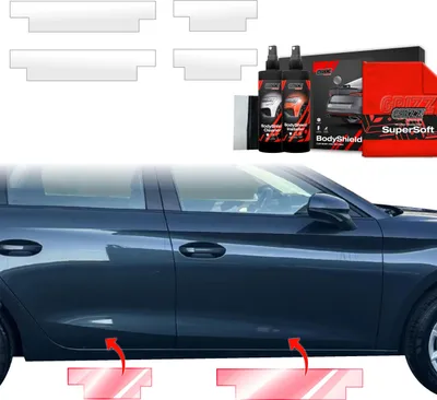 Immagine prodotto di Pellicola protettiva 4 in 1 Grizz Protector per minigonne - Seat Leon (2024-2025)