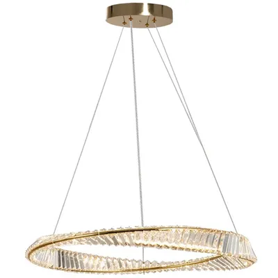Produktbild von tooLight Pendellampe App1064-1Cp Kristall Gold Led 1-Lichtquelle