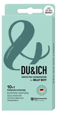 Produktbild von BILLY BOY DU&ICH Kondome echtes Gefühl 10+1 Stück