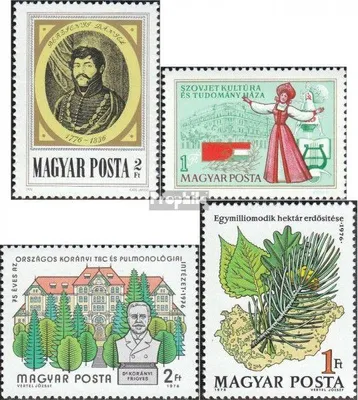 Produktbild von Briefmarken Ungarn 1976 Mi 3141A,3147A,3156A,3170A (kompl.Ausg.) postfrisch Sondermarken