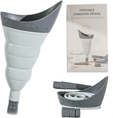 Produktbild von Urinal für Frauen, wiederverwendbar, Silikon, faltbar, für Outdoor