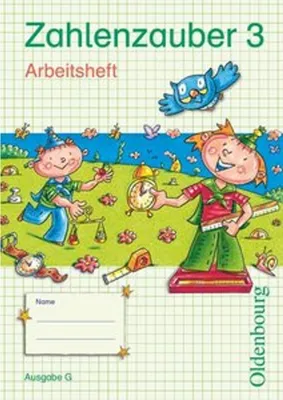 Obrázek produktu pro Zahlenzauber 3 Ausgabe G Arbeitsheft