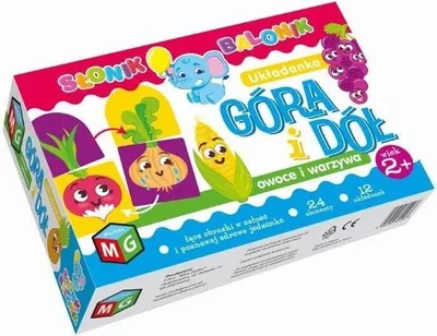 Obrázek produktu pro Góra i dół Owoce i warzywa Słonik balonik