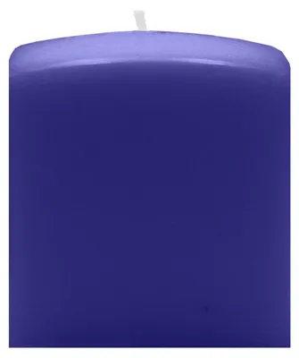 Produktbild von Quader Kerzen Royalblau 8 x Ø 7/7 cm, 4 Stück