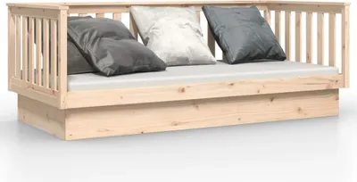 Obrázok produktu pre vidaXL Denná posteľ bez matraca 100x200 cm z masívneho borovicového dreva