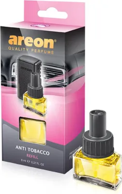 Image de AREON CAR Parfum de voiture - Anti-Tabac - Recharge 8 ml