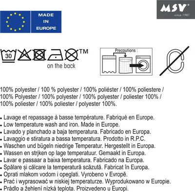 Immagine prodotto di Tenda doccia antimuffa MSV "Camberra" - antibatterica, lavabile, impermeabile, 100 % poliestere, 180x200cm, verde menta
