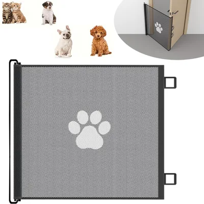 Produktbild von Treppenschutzgitter Türschutzgitter Ausziehbar, für Katzen und Hunde, Geeignet für Innen Außenbereich