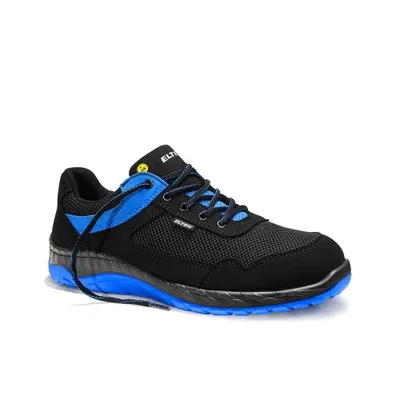 Produktbild von Elten LONNY blue Low ESD S1, Farbe:schwarz/blau, Schuhgröße:39 (UK 5.5)