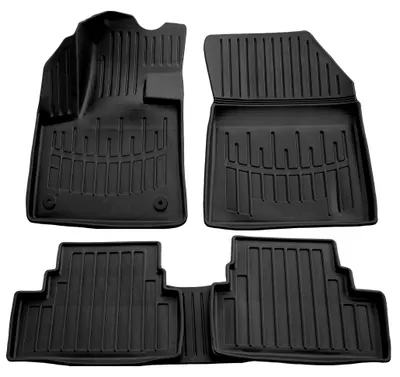 Produktbild von AD Tuning 3D Gummifußmatten Set für Opel Grandland X (ab 2017-), Schalenform
