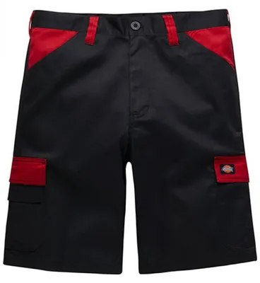Produktbild von Dickies ED24/7SH | Herren Everyday Short - Kurze Arbeitshose - Farbe: Black/Red - Größe: 46