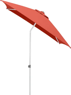 Produktbild von KETTLER  Easy Push Schirm 200x200 cm, UPF 50+, silber/ terrakotta, Aluminium/Polyester mit PolyurethanBeschichtung