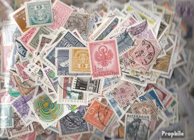 Produktbild von Briefmarken Österreich 1.500 verschiedene Marken