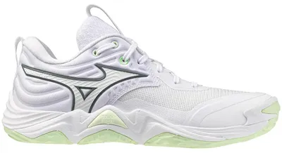 Obrázok produktu pre Mizuno Wave Momentum Elite – dámske halové tenisky, biela, veľkosť EU 40 1/2. Dámske, biela, veľkosť EU 40 1/2
