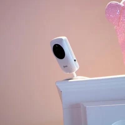 Produktbild von Alecto Babyphone mit Kamera und 2,4"-Farbbildschirm Weiß