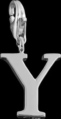 Produktbild von Thomas Sabo Anhänger Charm-Club Buchstabe Y 925 Sterling Silber Blank 0199-001-12
