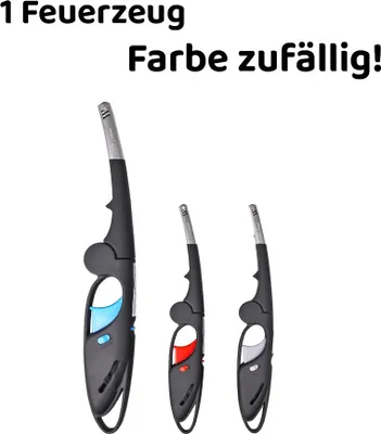 Produktbild von Cool Red Flame Feuerzeug "Red Heat" - Farbe zufällig