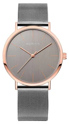 Zdjęcie produktu dla Bering zegarek męski Slim Classic - 13436-369 Pasek Mesh