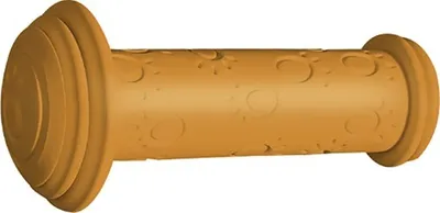 Produktbild von CycleParts Kids 82 Fahrradgriffe orange mit Schutzende 22.2mm Länge 115mm