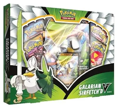 Produktbild von Pokemon Galarian Sirfetch’d V Box