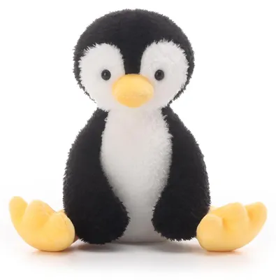 Immagine prodotto di Orsacchiotto di peluche a forma di pinguino, ideale per bambini