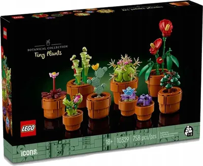 Produktbild von 10329 – LEGO The Botanical Collection – Kleine Pflanzen