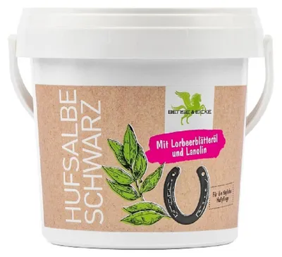 Immagine prodotto di Unguento per zoccoli B&E - nero - 500 ml