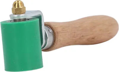 Image de Rouleau de pression manuel pour joint professionnel Résistance à la température élevée Rouleau de pression en silicone pour soudure de toiture PVC Vert