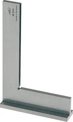 Produktbild von Präzisions Stahlwinkel DIN875-2 mit Anschlag Schenkellänge 75 x 50 mm
