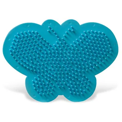Produktbild von SES Creative Beedz 00785 Bügelperlen Schmetterling Stiftplatte – Fördert Motorik und Kreativität für Kinder ab 5 Jahren, Stecktafel, 1 Stück(e), Blau, Junge/Mädchen, 5 Jahr(e), 12 Jahr(e)