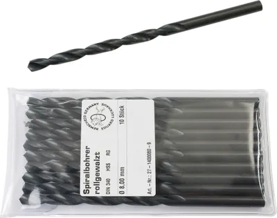 Produktbild von Dönges HSS-Spiralbohrer lang, DIN 340N, Ø 4,0 mm (Metallbohrer Spiralbohrer)