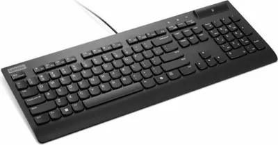 Produktbild von Lenovo 4Y41R64695, Volle Größe (100%), Kabelgebunden, USB, Plunger key switch, Schwarz