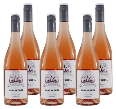 Produktbild von Spassvögel Cuveé Rosé -halbtrocken- (6 x 0,75L)