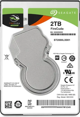 Produktbild von Seagate ST2000LX001 Seagate FireCuda 2.5" 2000GB Serial ATA III Interne Festplatte
