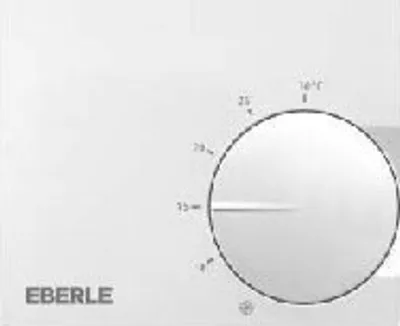 Produktbild von EBERLE Raumtemperaturregler AP aktivweiss